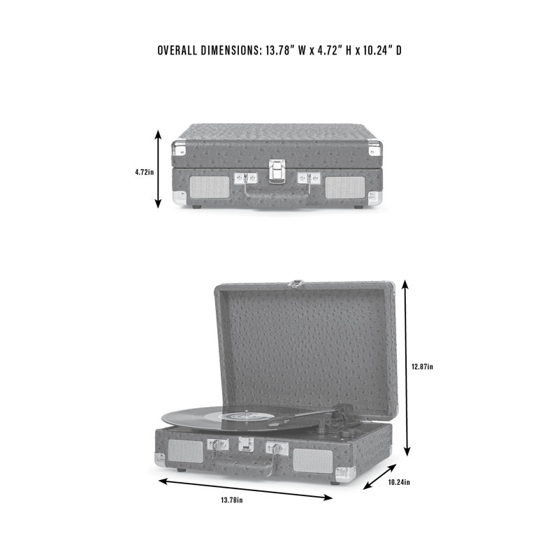 Cruiser Plus Turntable, Tweed