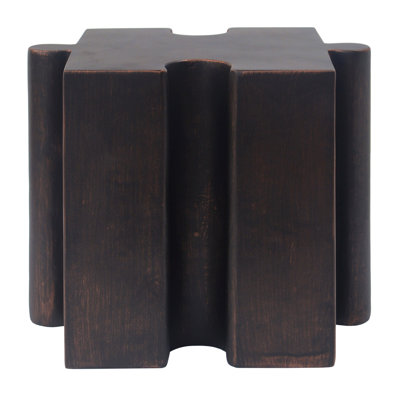 Puzzle Art Side Table, Modular Concave Edge Mgo Table - Buy Singles Or Combine For Custom Layouts, Indoor & Outdoor