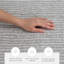 Tapis de bain 100% coton à fines rayures-851794865-851794872