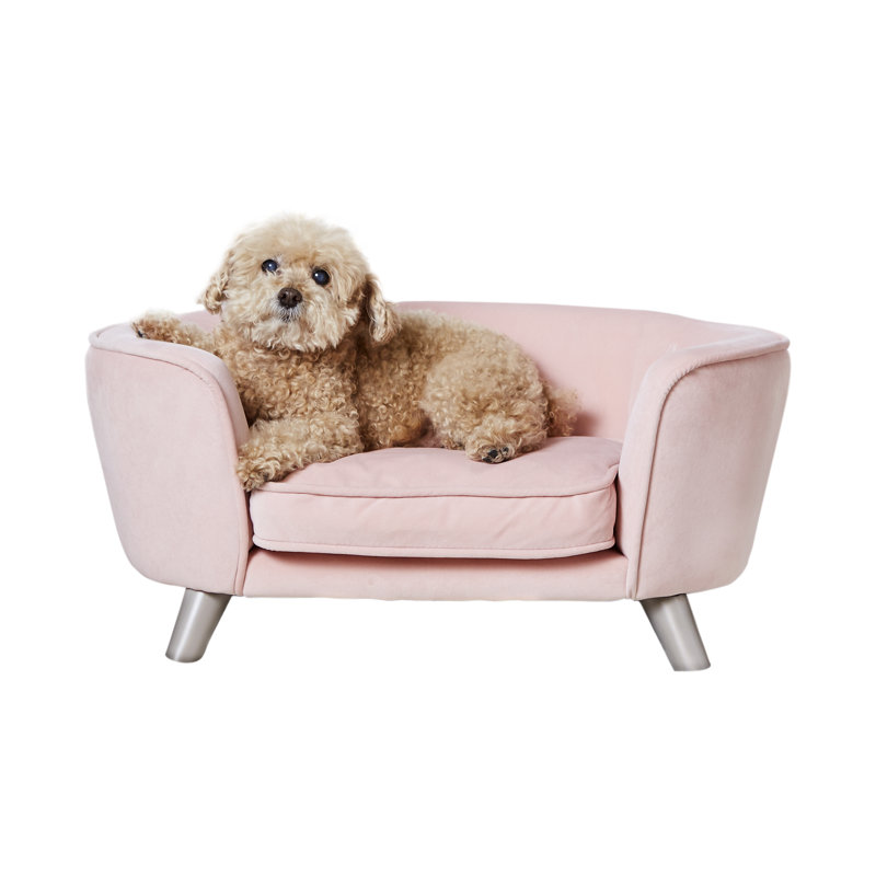Polyester Pet Bed, Blush