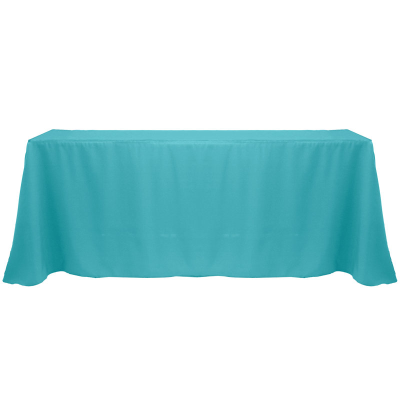 Nappe de couleur unie Solee, 108 po x 156 po, Turquoise, 10