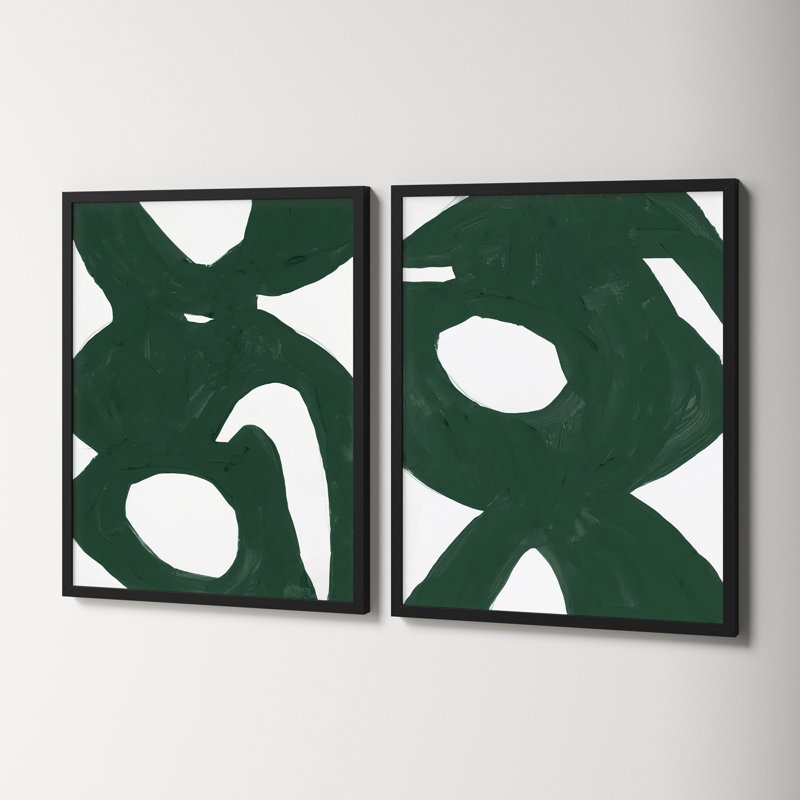 Harmony by Andrea Stokes, 30" H x 24" W, Black Framed