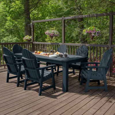 Macias 6 - Person Patio Dining Set with Rectangular Table
