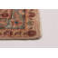Tapis corail foncé noué à la main de conception unique 9 pi 6 po x 14 pi 3 po One Of Kind