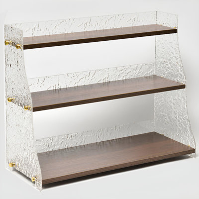 Porte-gobelet simple avec porte-gobelet trapézoïdal simple | Vitrine Stable Home