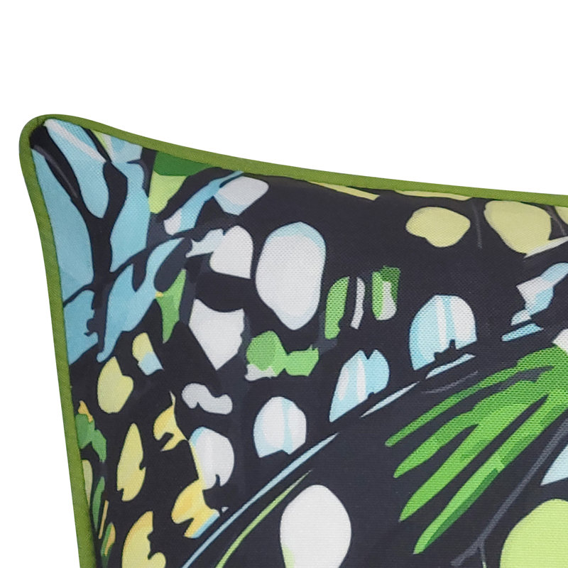 No Decorative Addition Outdoor Reversible Throw Pillow