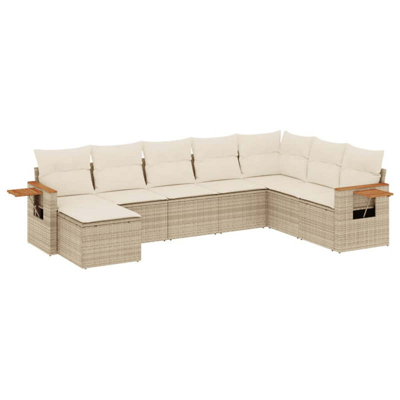 Vidaxl Garden Sofa Set Beige