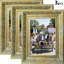 Cadre photo à mémoire de forme 3 pièces 5 "x 7" or antique-398547521-398547522-398547524