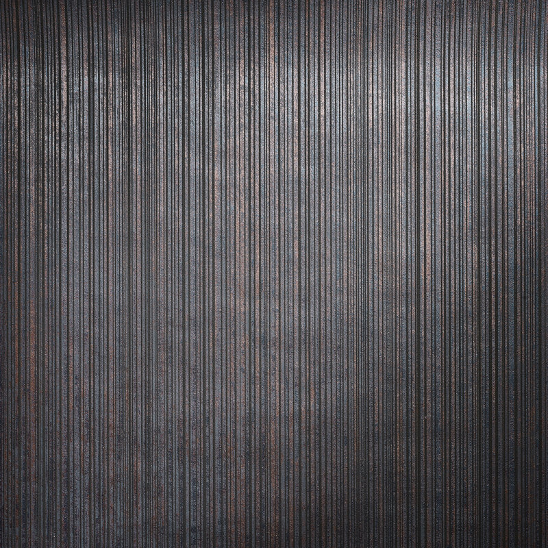 Universe Collection Jupiter Metallic Stripe Design Wallpaper Roll, Dark Blue