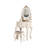 23.62"White Solid Wood Vanity Set