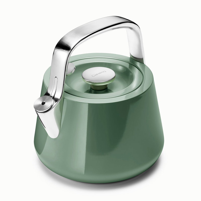 Caraway Stovetop Whistling Tea Kettle, Sage