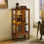 Armoire lumineuse avec tablettes réglables Curio Cabinet-1476983372