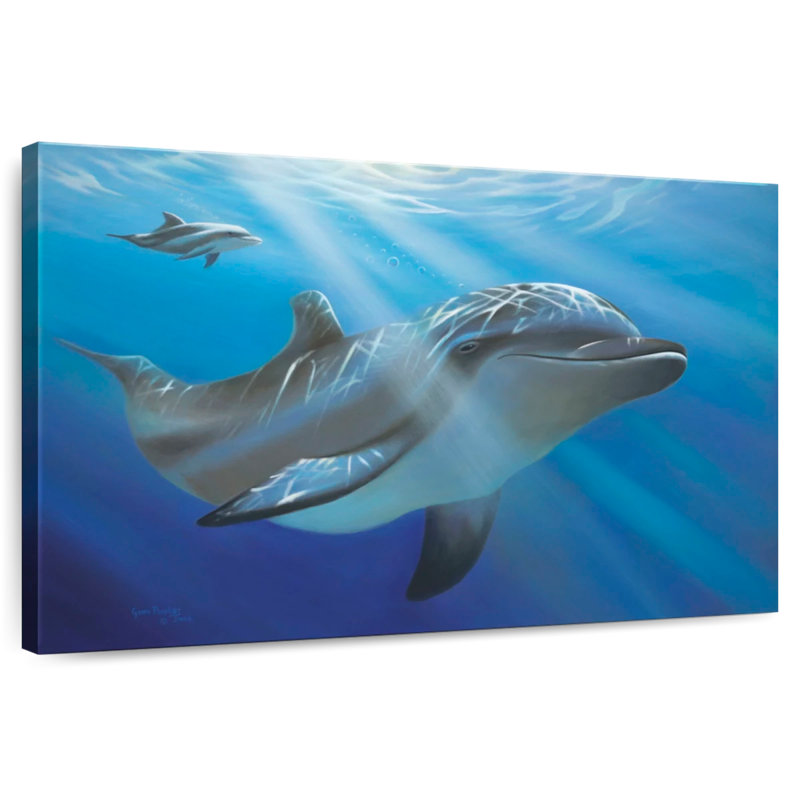 Brampt Evening Dive, 16" H x 24" W