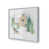 Cadre simple en chrome poli, bois massif n'est pas disponible