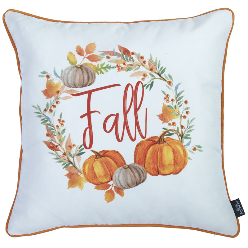 Housse de coussin 2 pièces Hello Fall