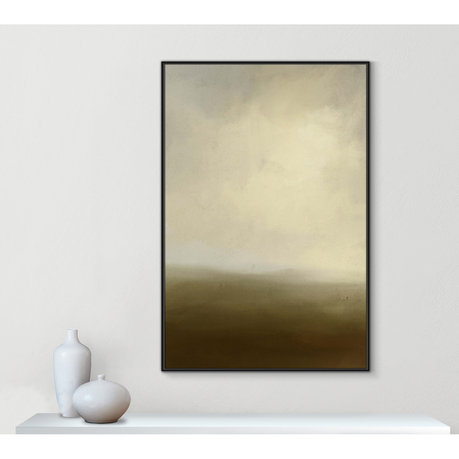 The Moors, Black, 41.5" W x 61.5" H