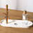 Key Tray & Key Bowl, Jewellery Tray With Wood 3-Tier Hanging Organizer - Multi-Functional Entryway Tray, Perfect For Key Bowl, Valet Tray (White Oval)