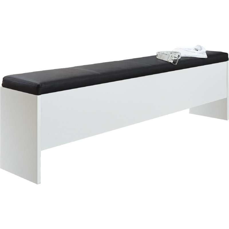 Faux Leather Upholstered Storage Bench