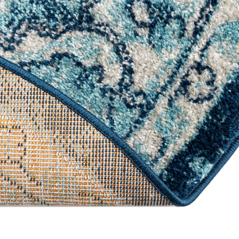 Beecham Oriental Indoor Rug, Round 5'