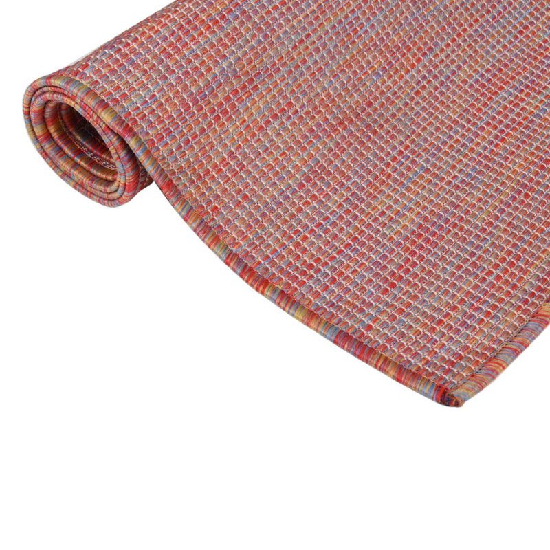 Weinstein Rectangle Flatweave Indoor / Outdoor Area Rug, Rectangle 100 x 200cm