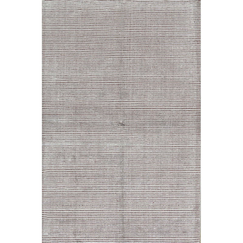 Hand Woven Wool Striped Area Rug