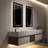 40''X24'' Rectangle LED Wall Mirror Vanity Light Mirror Anti Fog