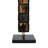 Decorative Geometric Column Sculptures with Square Accents-1983282964