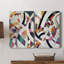 ABSTRACT Series LXV III - Toile tendue avec châssis de qualité supérieure - Prêt à être accroché-108955864