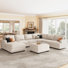 Anureet Modular U-Shaped Sectional with Storage Ottoman
