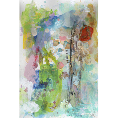 Temi Golden Glory by Allison Ford - Wrapped Canvas Print