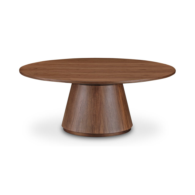 Coffee Table, Walnut, Green