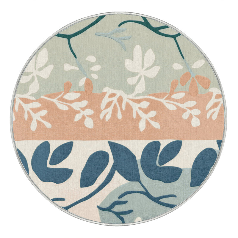Rustic Trails Rug, Round 6'