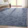 Tapis bleu marine Kehr Bottineau