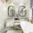 Chachi Metal Oval Mirror-42588504