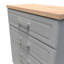 Fully Assembled Clemmie 4 - Drawer Chest of Drawers-2131187684