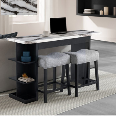 D3232 Console Table With Stools