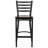Loughran Ladder Back Metal Restaurant Barstools-94596162-94596160-21223159