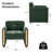 30.7'' Wide Modern Minimalist Upholstered Accent Armchair-473084488