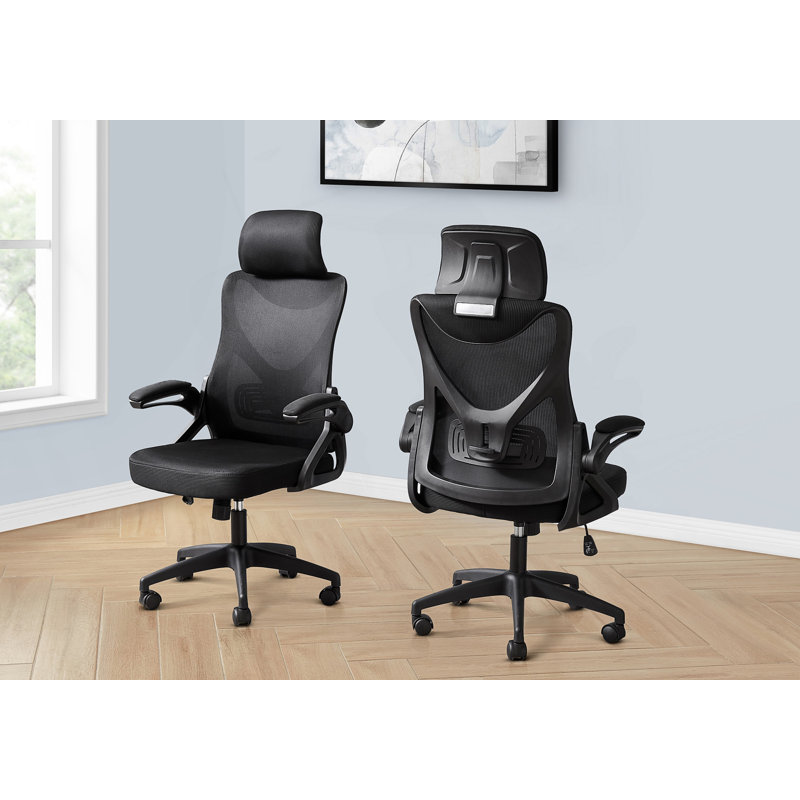 Chaise de bureau, hauteur réglable, ergonomique, pivotante