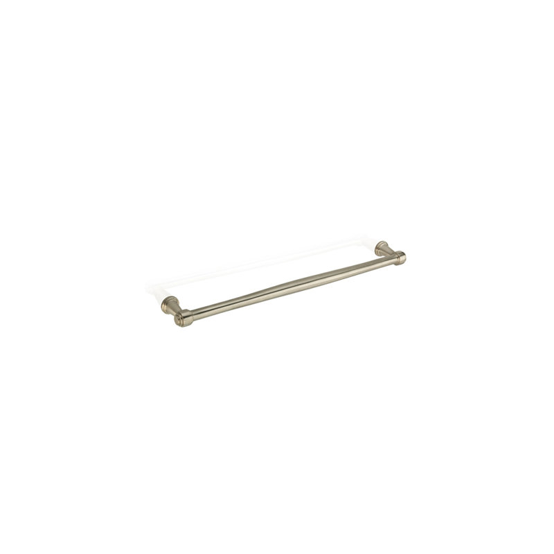 Poignée barre Heritage, Nickel brossé, 5,04 po