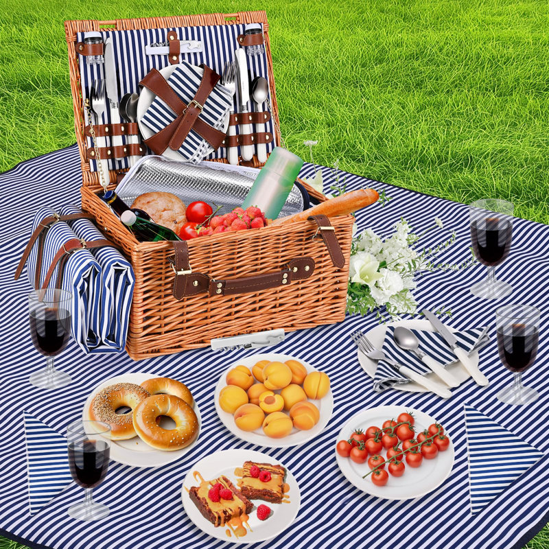 Wicker Picnic Basket