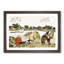 The Makura Bridge by Katsushika Hokusai - Picture Frame Painting Print-55611393-55611394
