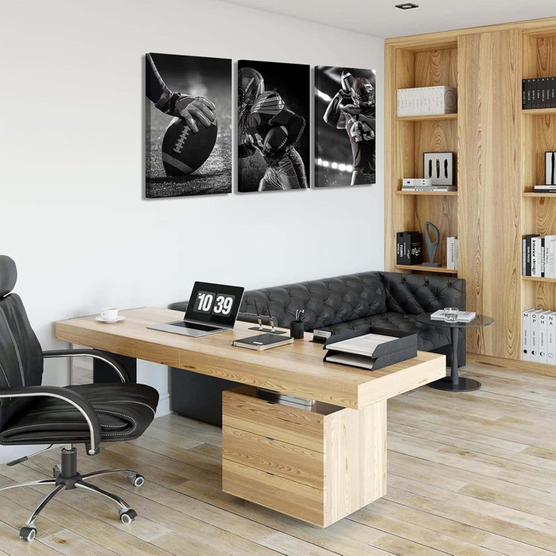 3 Piece Wrapped Canvas Print, 60cm H x 40cm W