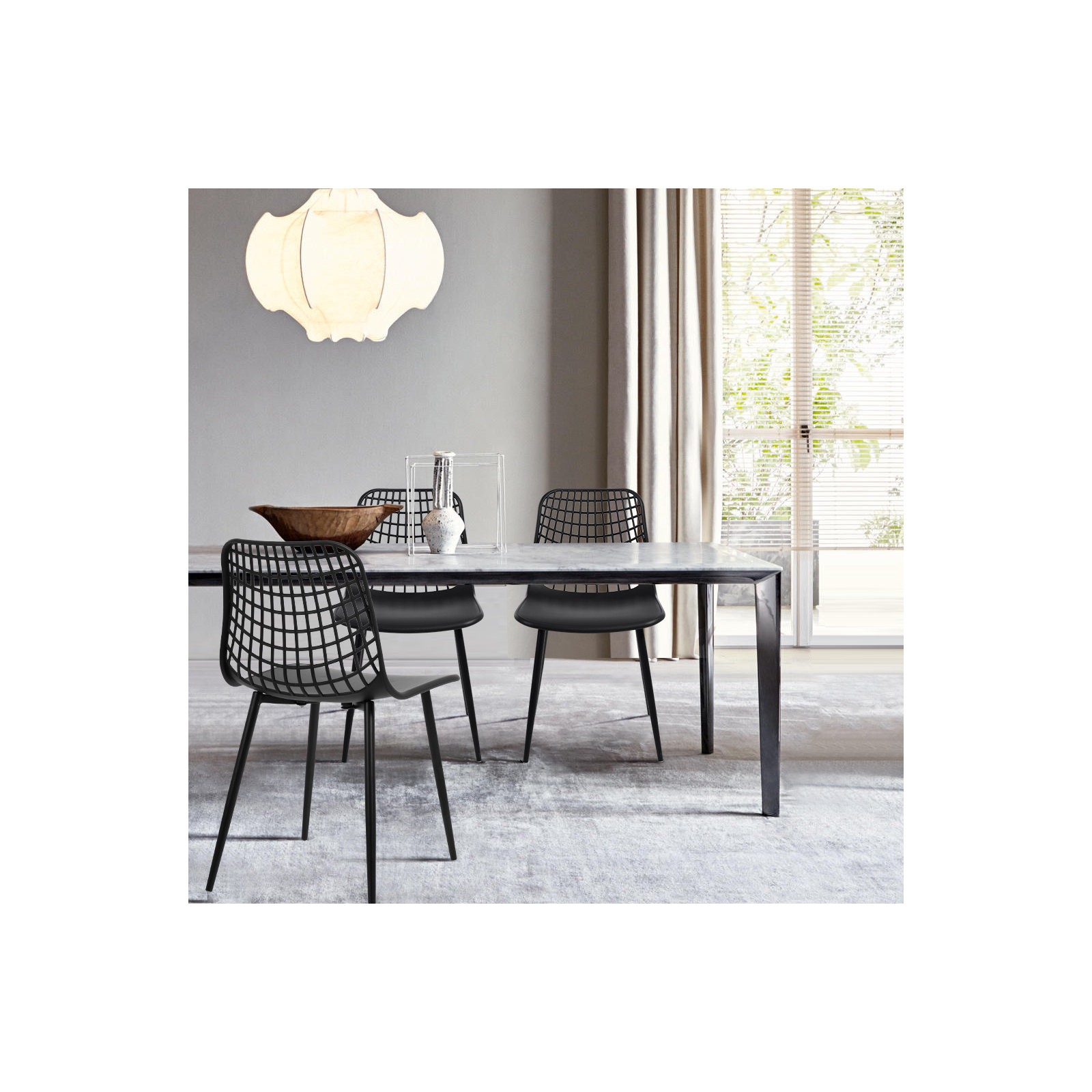 Marais Dining Chair, Black