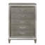 Commode de rangement à 5 tiroirs Grayglam