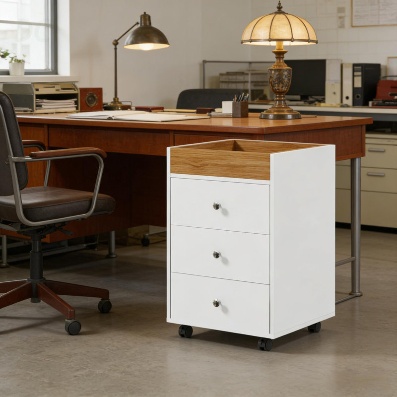 Mobile File Cabinet,Office Storage Cabinet, Sideboard