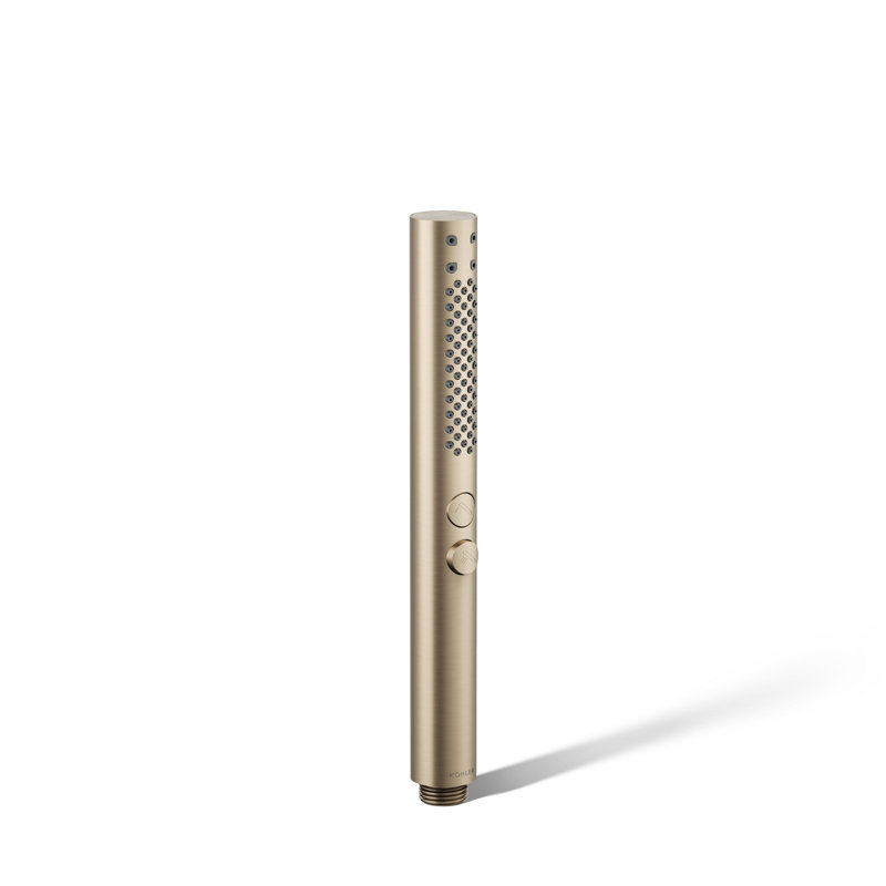 Douche à main multifonctionnelle de 2,5 gallons par minute avec technologie d'induction d'air Katalyst, Bronze brossé vibrant