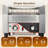 Commercial Conveyor Toaster, 350 Slices/h, Double Heating, Suitable For Cafes, Bakeries