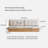 Oversized Sofa, Long Straight Sofa