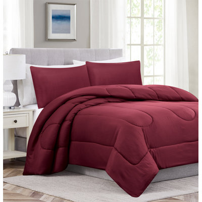 Édredon en microfibre 3 pièces